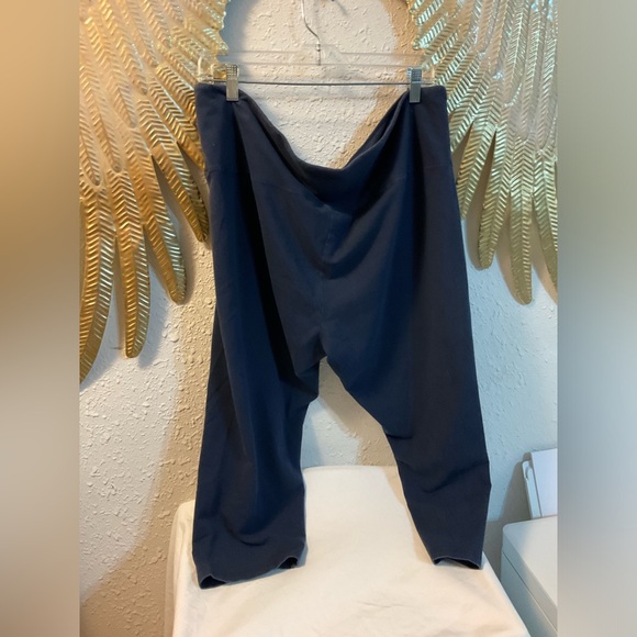 ❌Suave Womens Capri Leggings 3X Tummy Control Blue - Picture 3 of 4